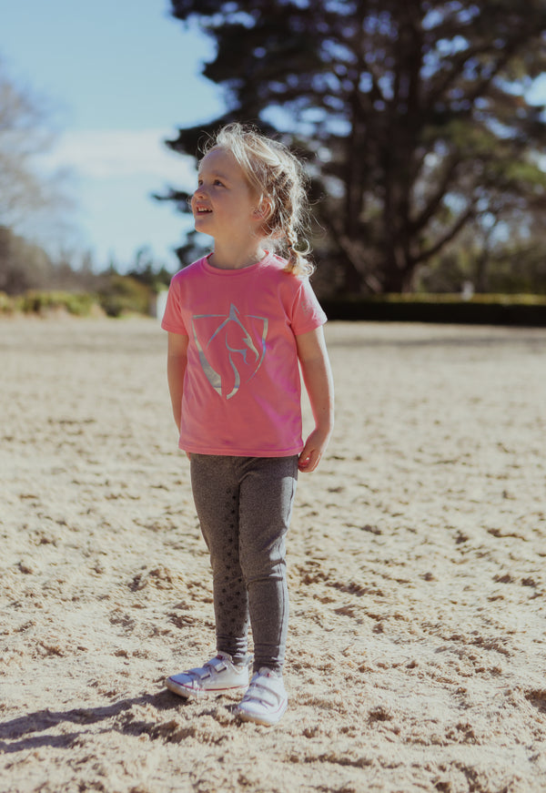 Bare Equestrian - Bare Babies T-Shirt - Starlight Pink