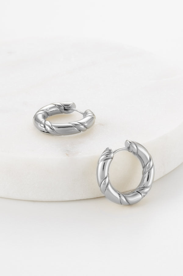 Zafino - Alannah Hoop in Silver
