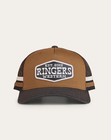 Ringers Western Banks Trucker Cap in Clay