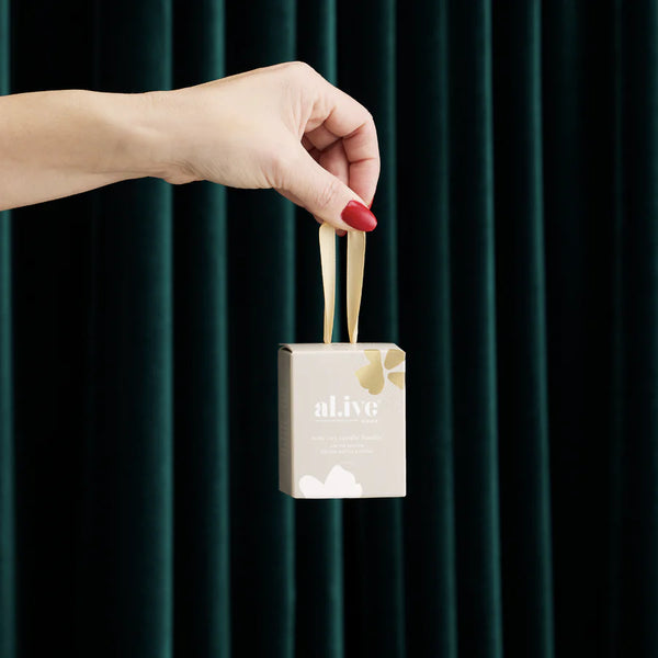 al.ive - Limited Edition Golden Wattle & Citris Candle Bauble