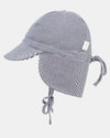 Toshi - Flap Cap Baby Sunhat in Periwinkle