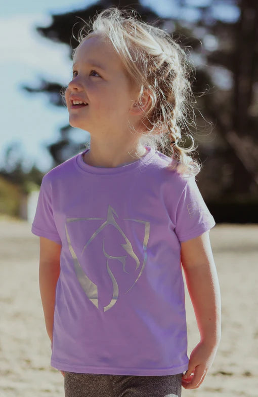 Bare Equestrian - Bare Babes T-Shirt - Lilac Sparkle
