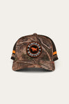 Ringers Western Mccoy Trucker Cap in Camo/Orange