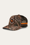 Ringers Western Mccoy Trucker Cap in Camo/Orange