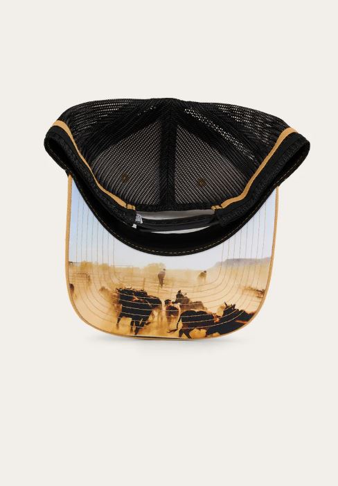 Ringers Western Pendleton Trucker Cap in Clay