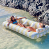 SUNNYLiFE - Luxe Twin Hammock Float Mango Bay Soft Mustard