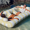 SUNNYLiFE - Luxe Twin Hammock Float Mango Bay Soft Mustard