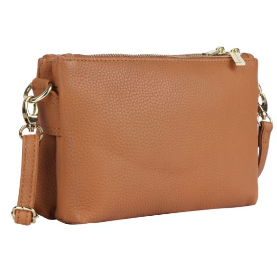 The Springwood Crossbody Bag in Tan