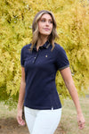 Women's Lauren Short Sleeve Polo in Navy