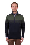 Thomas Cook Mens Roy Merino Blend 1/4 Zip Knit Jumper
