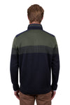Thomas Cook Mens Roy Merino Blend 1/4 Zip Knit Jumper