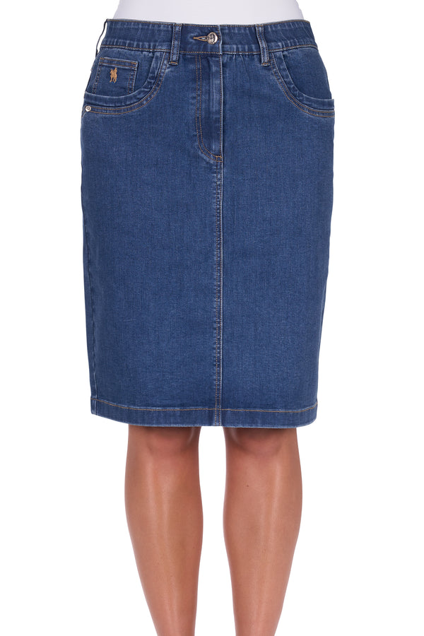 Womens Lucy Denim Skirt