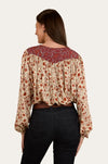 Ringers Western Ladies Twyla Fashion Top in Off White