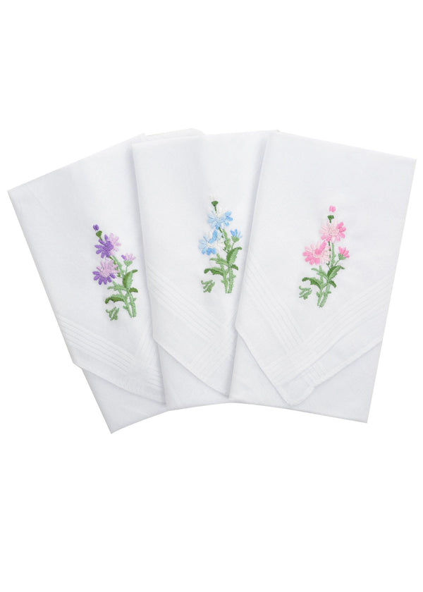 Handkerchief 3 Pack By Thomas Cook TCP2960HNK Colour: WHITEFabric: 100% Cotton, One Size - 29 x 29.5cm, Available at My Harley and Rose