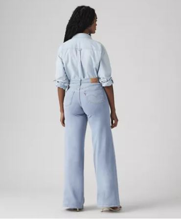 Women's Levi's® 318 shaping wide-leg jeans in Tall Glass of Water