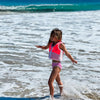 Melody the Mermaid Neon Strawberry Swim Vest - Size 1-2