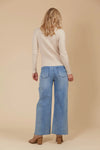 Isle of Mine Juno Knit Top in Canvas