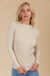 Isle of Mine Juno Knit Top in Canvas