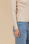 Isle of Mine Juno Knit Top in Canvas