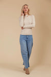 Isle of Mine Juno Knit Top in Canvas
