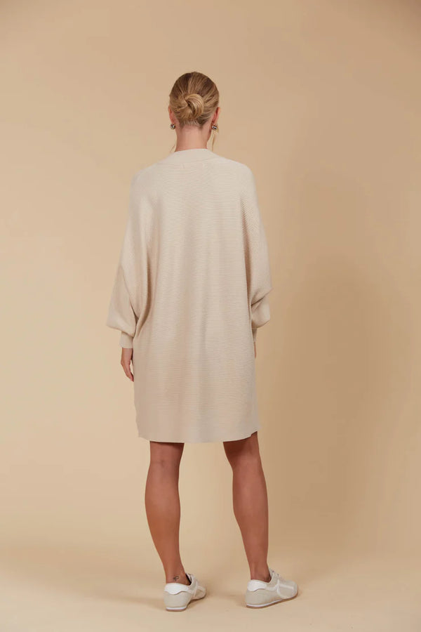 Juno Relaxed Jumper in Canvas