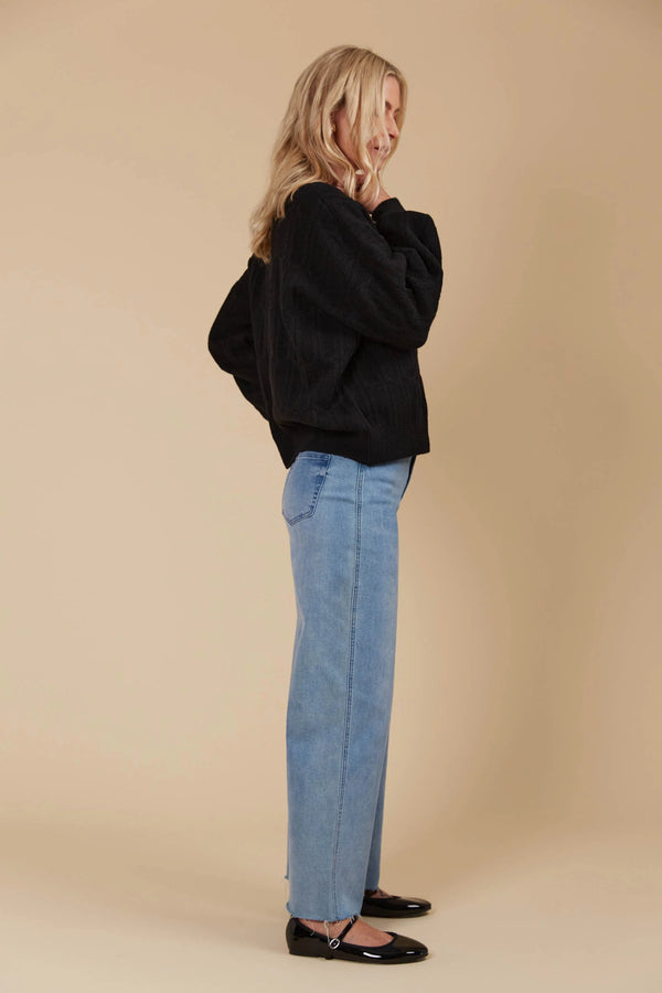Hera Ladies Jumper in Onyx