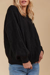 Hera Ladies Jumper in Onyx