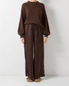 Walnut Stockholm Pant in Chocolate