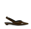 Ladies Flat Shoe Taylor in Khaki