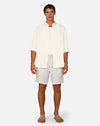 Industrie Agora 2 Linen Shorts in Wheat