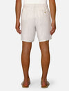 Industrie Agora 2 Linen Shorts in Wheat