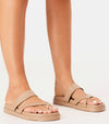 Womens Alena Sandal in Light Cashew