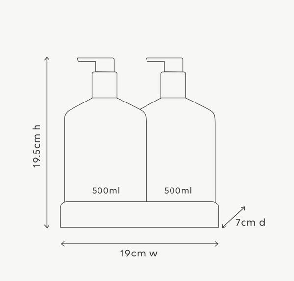 al.ive Body Bathroom Duo – Wash + Lotion | Apricot & Sweet Fig