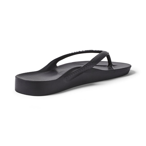 Archies Footwear - Black Support Thong