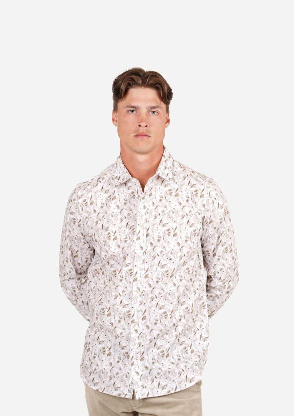 Men's Aspen Long Sleeve Shirt in Moss