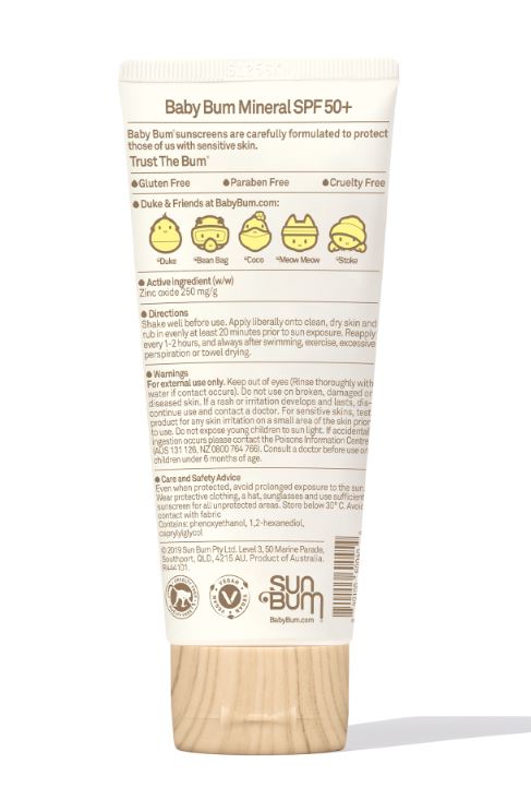 Sun Bum - Baby Bum SPF 50+ Mineral Suncream Lotion