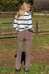 Thomas Cook Women’s Becky Corduroy Pant 32" Leg in Greystone