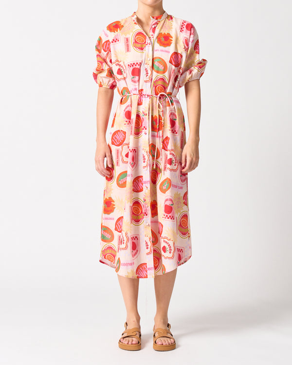 Women's Berlin Dress in Frutas Frescas
