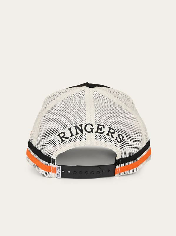 Mens Big Buck Deep Fit Trucker Cap in Black by Ringers Western