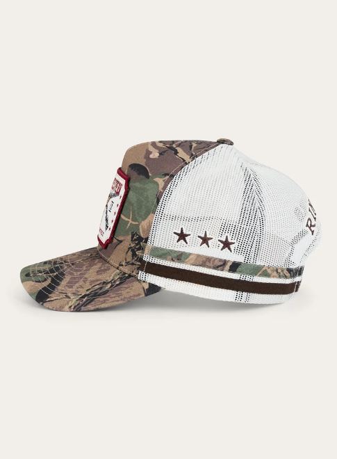 Ringers Western Big Buck Deep Fit Trucker Cap in Camo