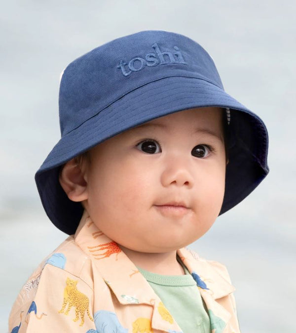 Toddler Bucket Hat - Billy in Midnight