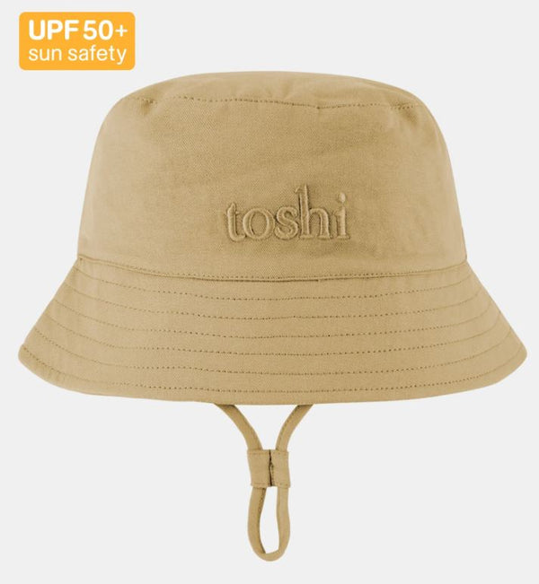 Toddler Bucket Hat - Billy in Driftwood