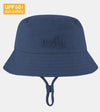 Toddler Bucket Hat - Billy in Midnight