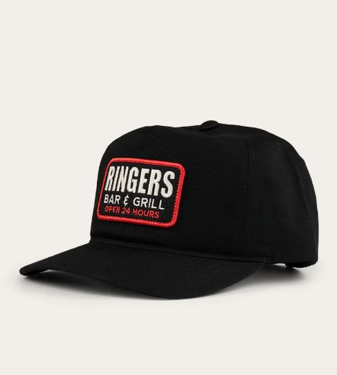Ringers Western Blackwater Cap in Black