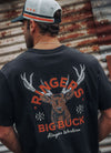 Ringers Western Buck Men's Loose Fit T-Shirt in Black