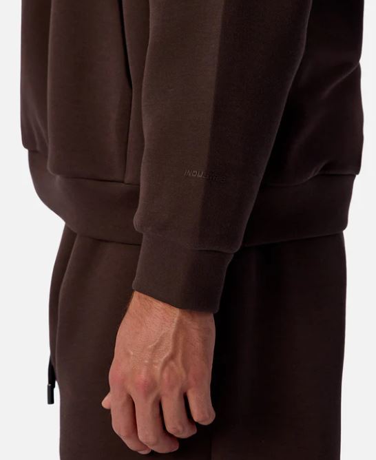 Men's Industrie The Del Sur Tech Hoodie in Umber
