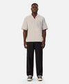 Men's Check Marbella Short Sleeve Shirt in Gunmetal