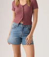 Ladies Levi's Cinch Mid-Thigh Shorts