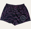 Pig Chasing Australia Contour Footy Shorts in Pink