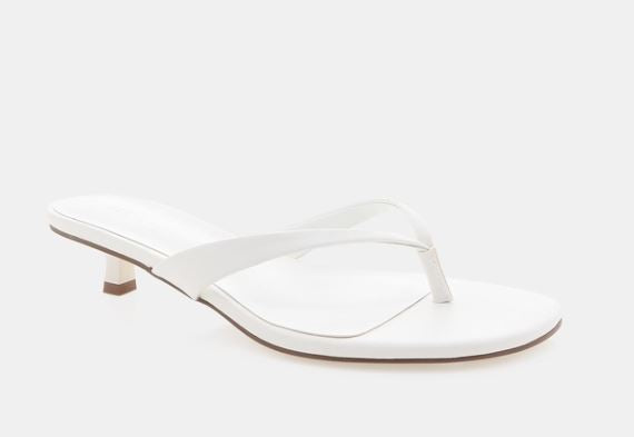 Womens Corri Heel in White